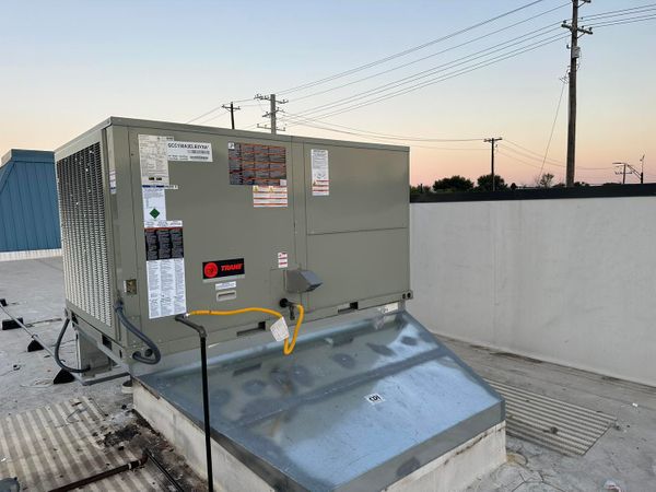 Lewisville HVAC service visit image